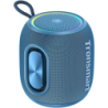 Tronsmart T8 Mini Bleu 16W 20h IPX7 mains libres lumières RGB entrée AUX Enceinte Bluetooth 5.3