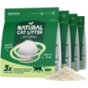 PETKIT Litière au Tofu pour Chats 100% Naturelle (Pack x4) 6 L
