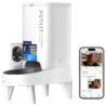 Petkit Yumshare Solo 2 avec Caméra 3 L WiFi 10 repas/jour Blanc app acier inoxydable Mangeoire automatique