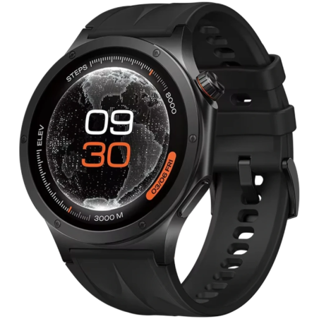 OnePlus Watch 4 Noir 1,5 pouces AMOLED GPS NFC 15 jours 5ATM IP69