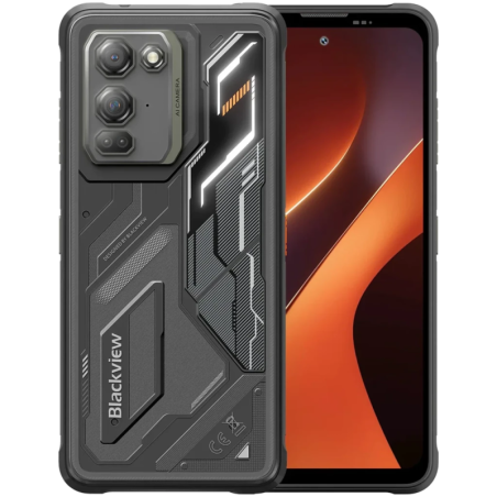 Blackview Fort 200 6GB/256GB Noir Rugged IP68/IP69K 6,56 pouces IPS 90Hz 16MP 5000mAh 18W NFC