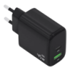 Aisens GaN A110-0972 45 W USB-C + USB-A Noir - Chargeur mural