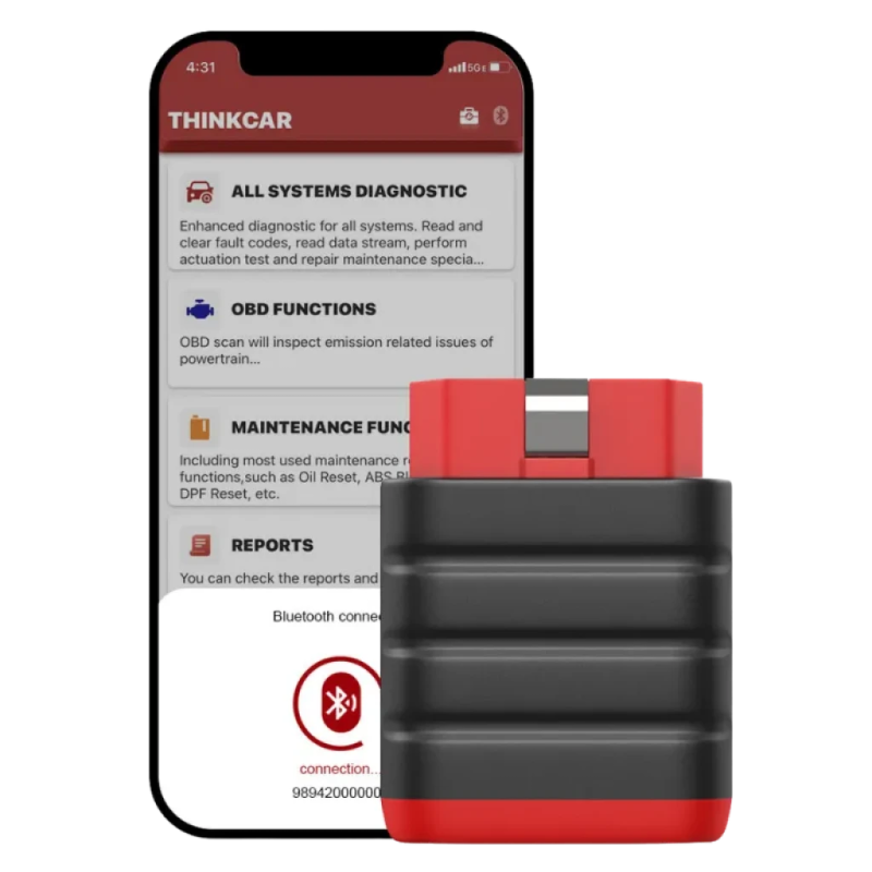 Thinkcar Thinkdiag Mini Bluetooth Android/iOS Scanner de diagnostic OBD2