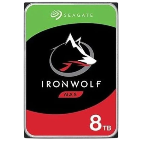 Seagate IronWolf NAS 8TB SATA III 3,5 pouces 7200rpm Disque dur