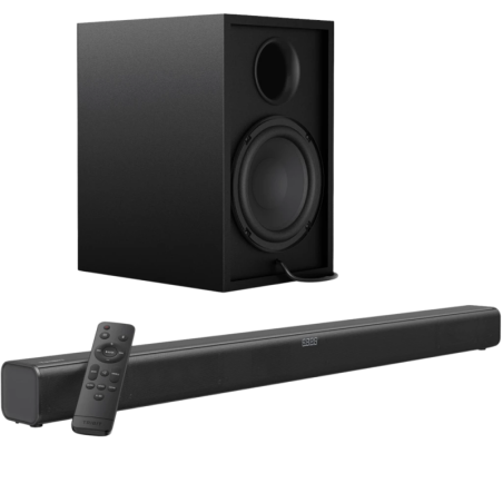 Tribit Soundbar 6 entrées 2.2 200W Bluetooth 5.3 Barre de son