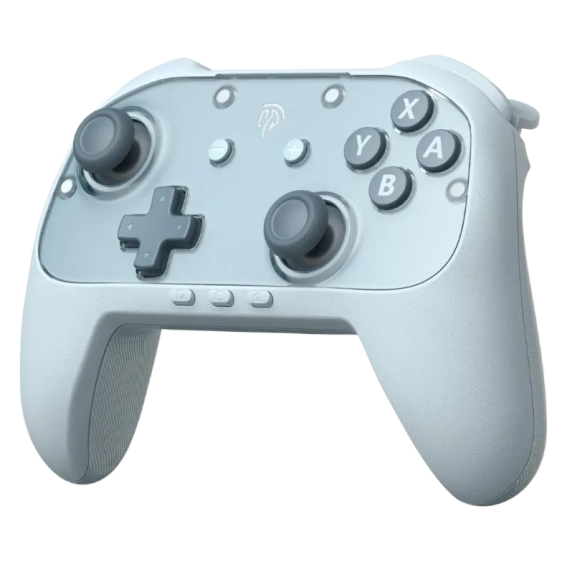EasySMX S10 Lite Bleu pour PC, Nintendo Switch et Smartphone (Android et iOS) Bluetooth effet Hall vibration Manette de jeu