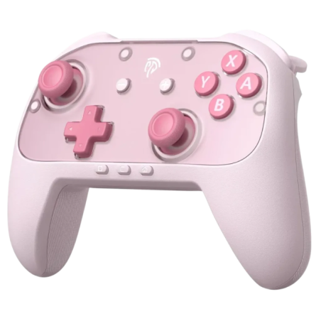 EasySMX S10 Lite Rose pour PC, Nintendo Switch et Smartphone (Android et iOS) Bluetooth effet Hall vibration Manette de jeu