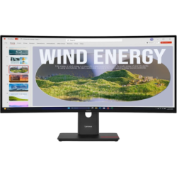 Lenovo ThinkVision T34WD-40 2K 120Hz 6ms incurvé USB-C Écran