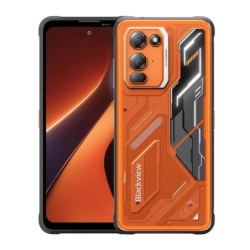 Blackview Fort 200 12GB/256GB Orange Rugged IP68/IP69K 6,56 pouces IPS 90Hz 16MP 5000mAh 18W NFC