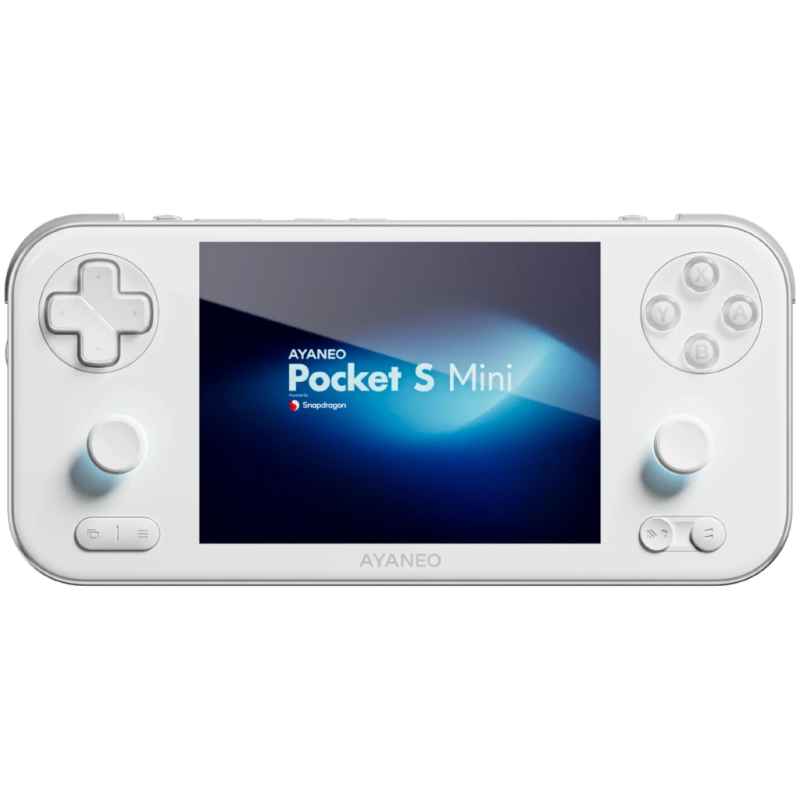 Ayaneo Pocket S Mini 8 Go/128 Go Blanc Écran LCD 4,2 pouces 4:3