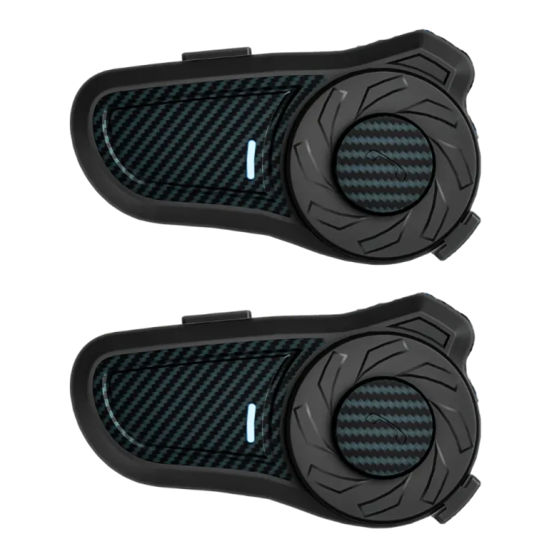 Hysnox X9 Mesh (Pack x2) 10 interlocuteurs Bluetooth 5.1 IP65 15h Intercom pour moto