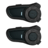 Hysnox X9 Mesh (Pack x2) 10 interlocuteurs Bluetooth 5.1 IP65 15h Intercom pour moto
