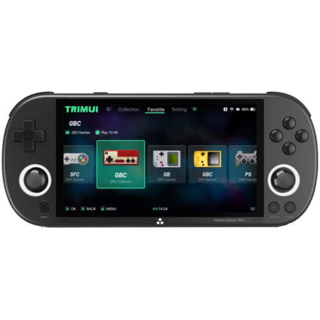 Trimui Smart Pro (sans carte SD) Noir - Console rétro