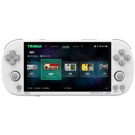 Trimui Smart Pro (sans carte SD) Blanc - Console rétro