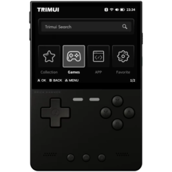 Trimui Brick Hammer Metal (sans carte SD) Noir - Console rétro