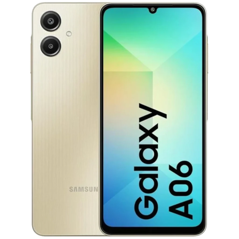 Samsung Galaxy A06 4G 4GB/64GB Doré 6,7 pouces LCD 90Hz 50MP 5000mAh 25W