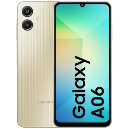 Samsung Galaxy A06 4G 4GB/64GB Doré 6,7 pouces LCD 90Hz 50MP 5000mAh 25W