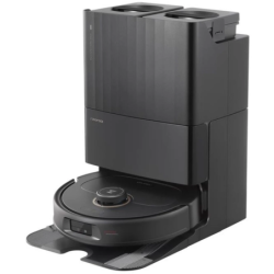 Roborock Qrevo MaxV Noir 7000Pa LiDAR lave-sols autonettoyage 180 min 5200mAh Robot aspirateur
