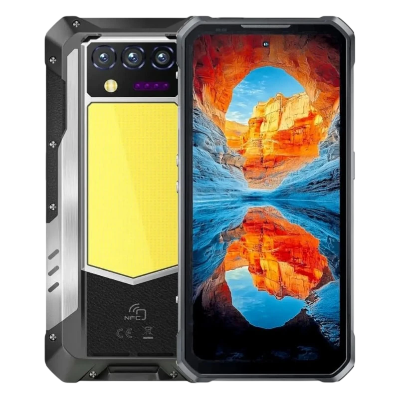 Oukitel WP100 Titan 5G 12GB/512GB avec projecteur 6,8 pouces IPS 120Hz 200MP 33000mAh 66W NFC