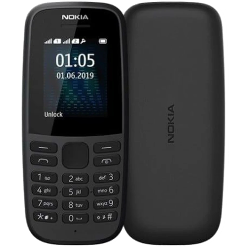 Nokia 105 4e Édition 1,4 pouces Téléphone basique