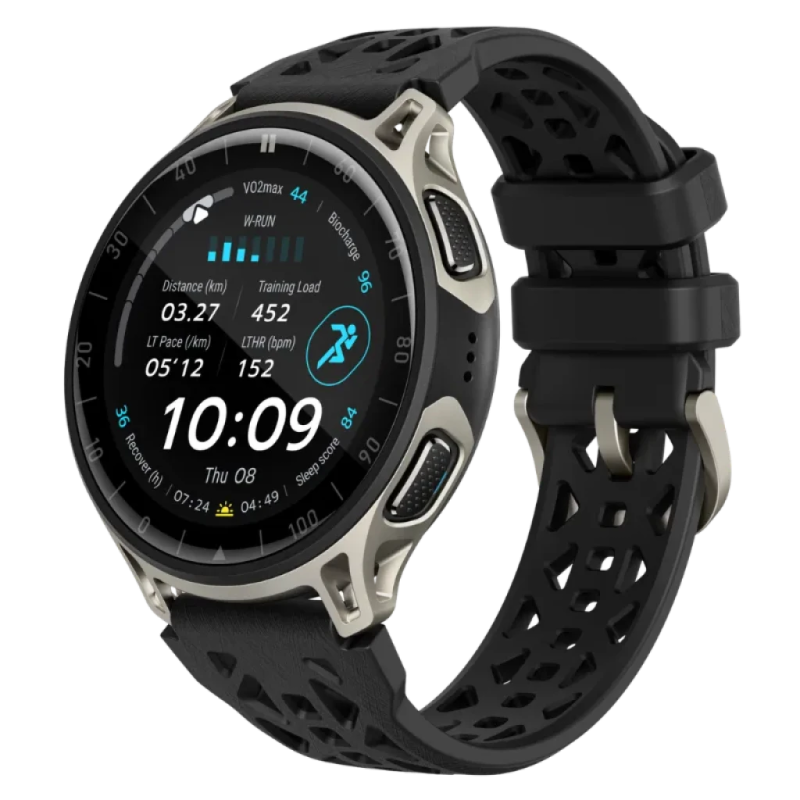 Amazfit Cheetah 2 Pro Noir 1,32 pouces AMOLED GPS NFC Appels Bluetooth 20 jours +170 sports 5ATM Smartwatch