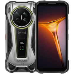 Doogee V Max 2 5G 16GB/512GB Argent IP68 IPS 120Hz 200MP 22000mAh NFC