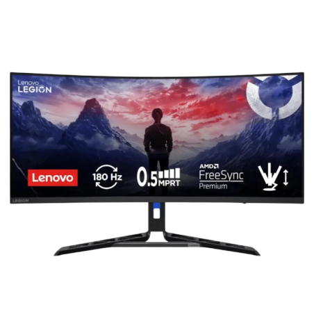 Lenovo Legion R34w-30 34 pouces 2K VA 180Hz 5ms FreeSync Premium incurvé UltraWide Écran