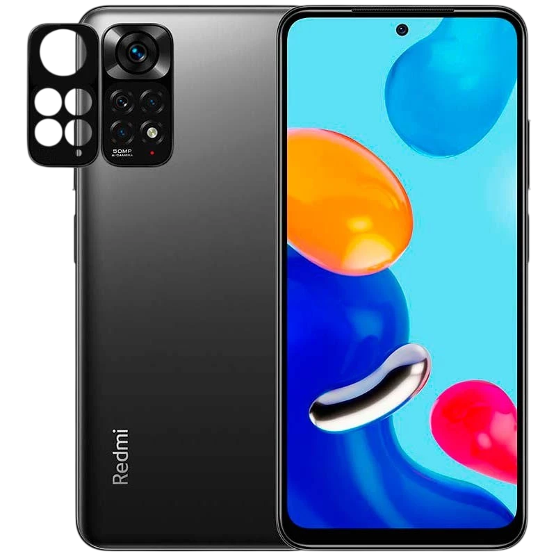 Film protection caméra Xiaomi Redmi Note 11 / Redmi Note 11S Noir