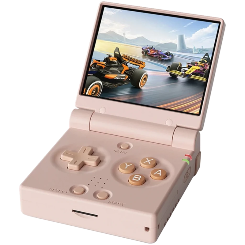 Miyoo Mini Flip Rose 64 Go WiFi - Console rétro portable