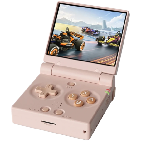 Miyoo Mini Flip Rose 64 Go WiFi - Console rétro portable