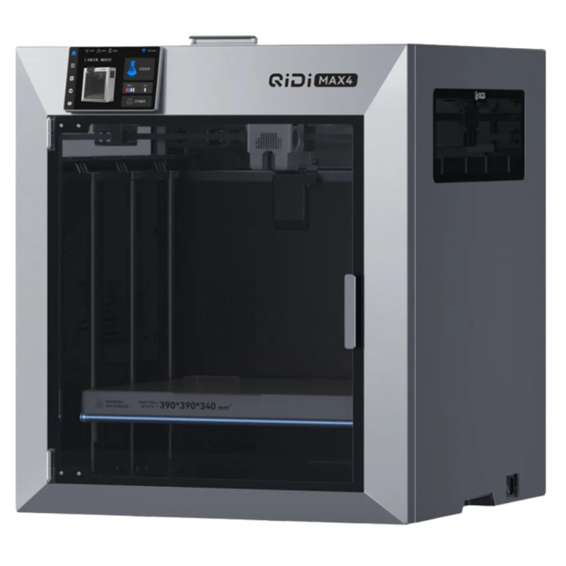 QIDI Max 4 FDM 800 mm/s 390 × 390 × 340 mm mise à niveau automatique CoreXY 5 pouces tactile WiFi caméra Imprimante 3D