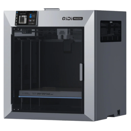 QIDI Max 4 FDM 800 mm/s 390 × 390 × 340 mm mise à niveau automatique CoreXY 5 pouces tactile WiFi caméra Imprimante 3D