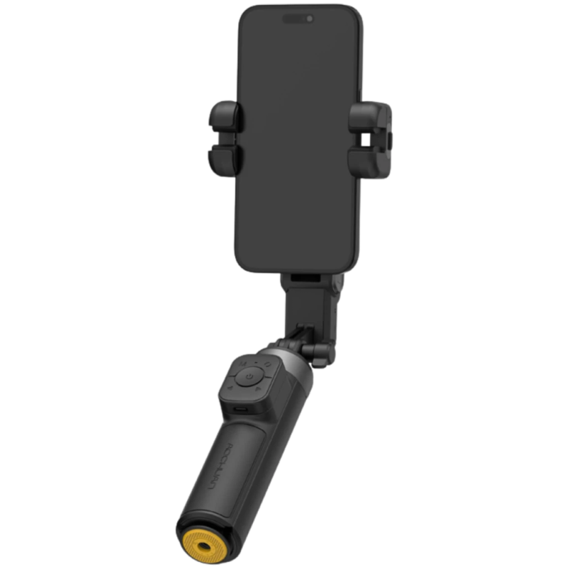 AOCHUAN M3 Pro Mini 3 Axes Noir suivi IA lumière d'appoint Gimbal pliable