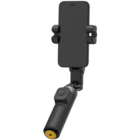 AOCHUAN M3 Pro Mini 3 Axes Noir suivi IA lumière d'appoint Gimbal pliable