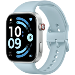 Xiaomi Redmi Watch 6 Bleu glacier 2,07 pouces AMOLED GPS NFC 24 jours +150 sports 5ATM
