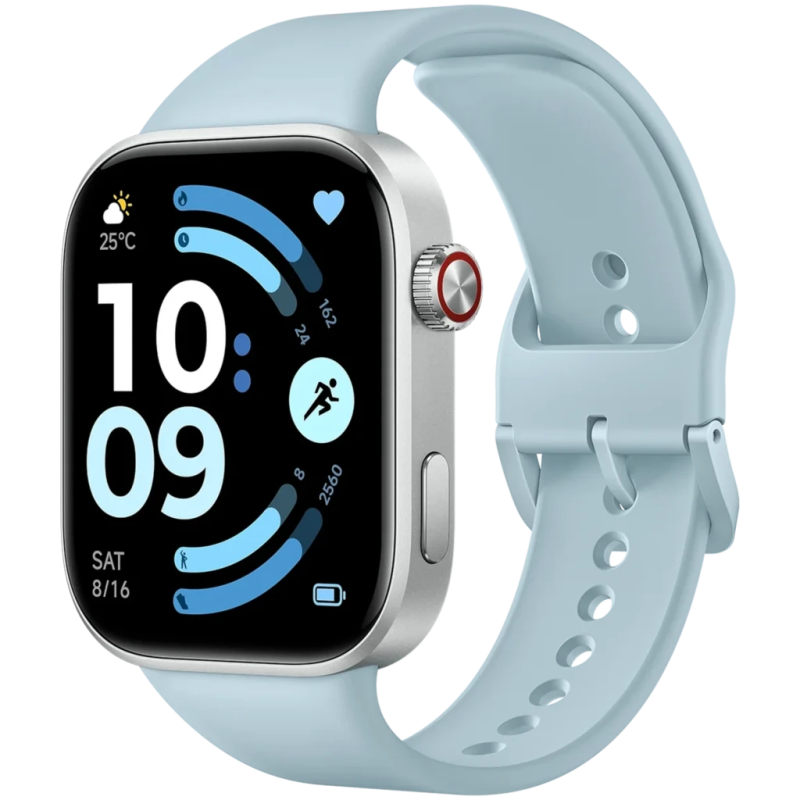 Xiaomi Redmi Watch 6 Bleu glacier 2,07 pouces AMOLED GPS NFC 24 jours +150 sports 5ATM
