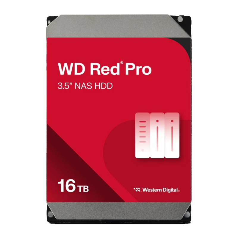 WD Red Pro WD161KFGX 16TB SATA 3,5 pouces 7200rpm Disque dur