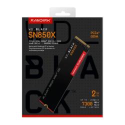 WD_BLACK SN850X 2TB NVMe M.2 PCIe 4.0 2280 7300MB/s SSD