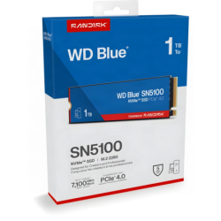 WD Blue SN5100 1TB M.2 PCIe 4.0 2280 7100MB/s SSD