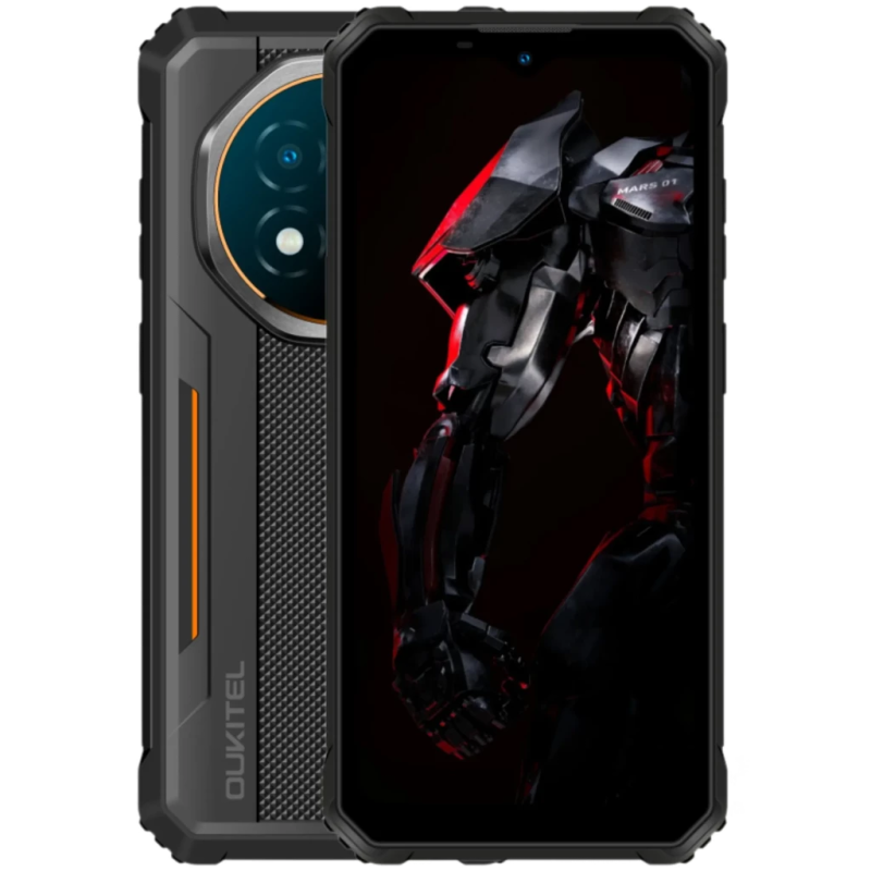 Oukitel G6 8GB/256GB Rugged IP68/IP69K 6,52 pouces IPS 90Hz 64MP 10600mAh 18W NFC