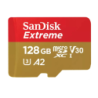 Carte microSD SanDisk Extreme microSDXC 128Go V30 U3 160 Mo/s lecture
