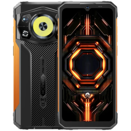 Hotwav Cyber 17 4G 6GB/128GB Orange 6,75 pouces IPS 120Hz 48MP 6200mAh 20W NFC