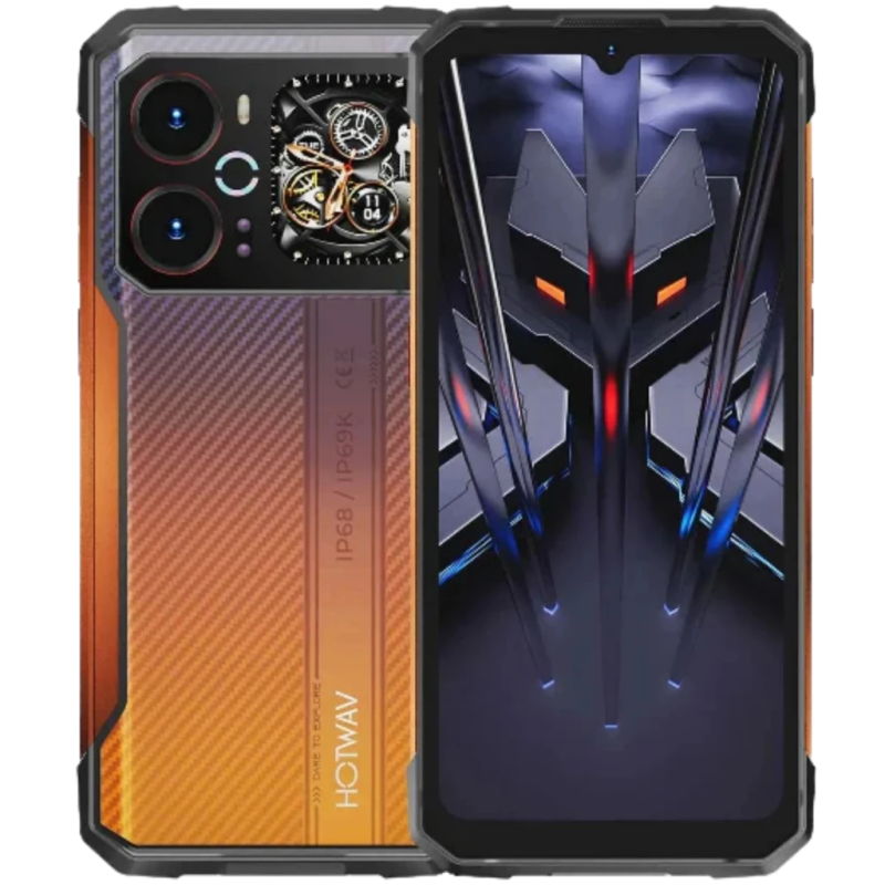 Hotwav Cyber 18 4G 8GB/256GB Orange 120Hz 64MP 6200mAh NFC