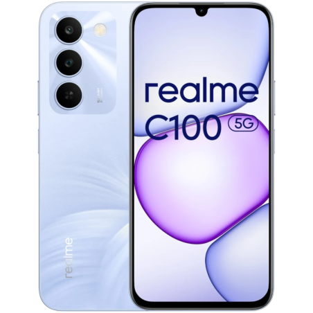 Realme C100 5G 4GB/256GB Violet 6,75 pouces IPS 120Hz 50MP 7000mAh 45W NFC