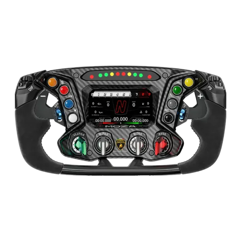 Moza Racing Lamborghini Essenza SCV12 réplique officielle palettes de changement de vitesse 8 boutons Volant