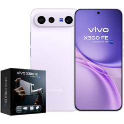 Vivo X300 FE 5G 12GB/512GB Lilas 6,31 pouces AMOLED 120Hz 50MP 6500mAh NFC + Chargeur de 90W + Kit Photo