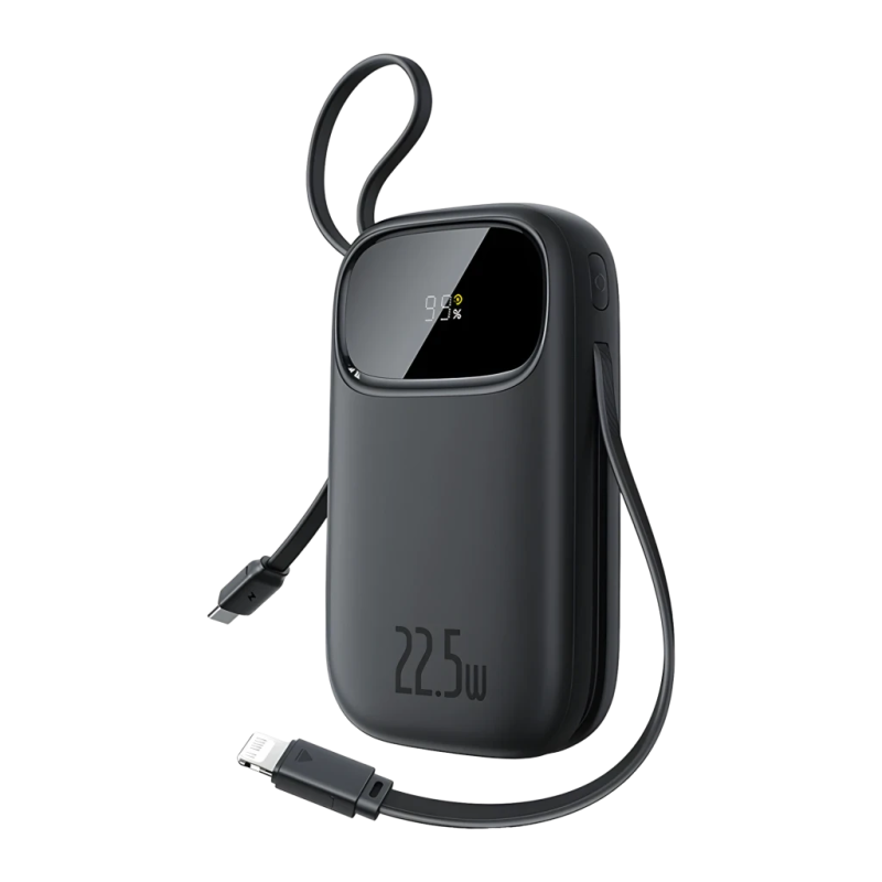 Baseus EnerFill FC31 Noir 20000mAh 22,5W USB-C + Lightning Power Bank