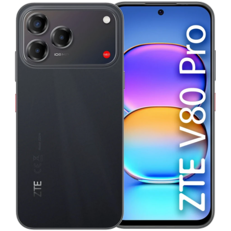 ZTE Blade V80 Pro 8GB/256GB Noir 6,7 pouces IPS 120Hz 108MP 5000mAh 22,5W NFC