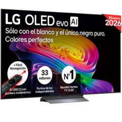 LG OLED55C66LB 55 pouces 4K OLED 165Hz Dolby Vision webOS Smart TV