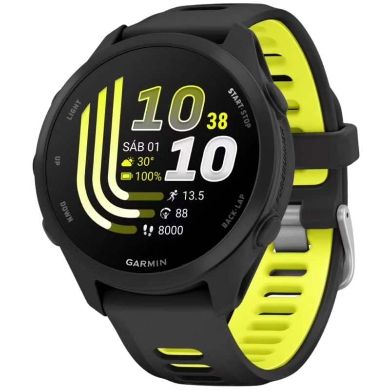 Garmin Forerunner 170 Blanc 1,2 pouces AMOLED GPS 10 jours 5ATM Smartwatch